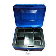 Beautiful Metal Cash Box for Home and Office Cash Money Cabinet