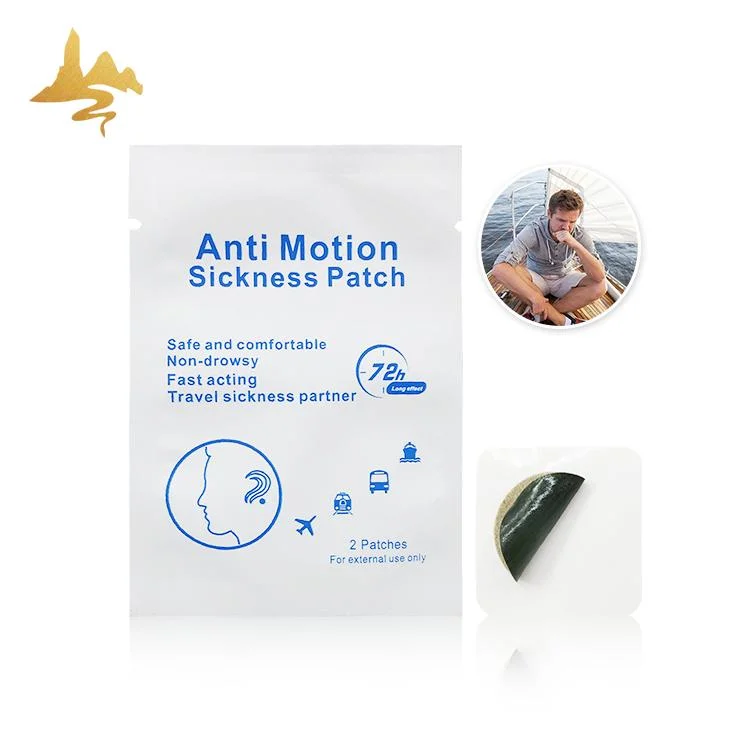 Wholesale Product Disposable Relieve Vomit Anti Seasickness Patch for Travel