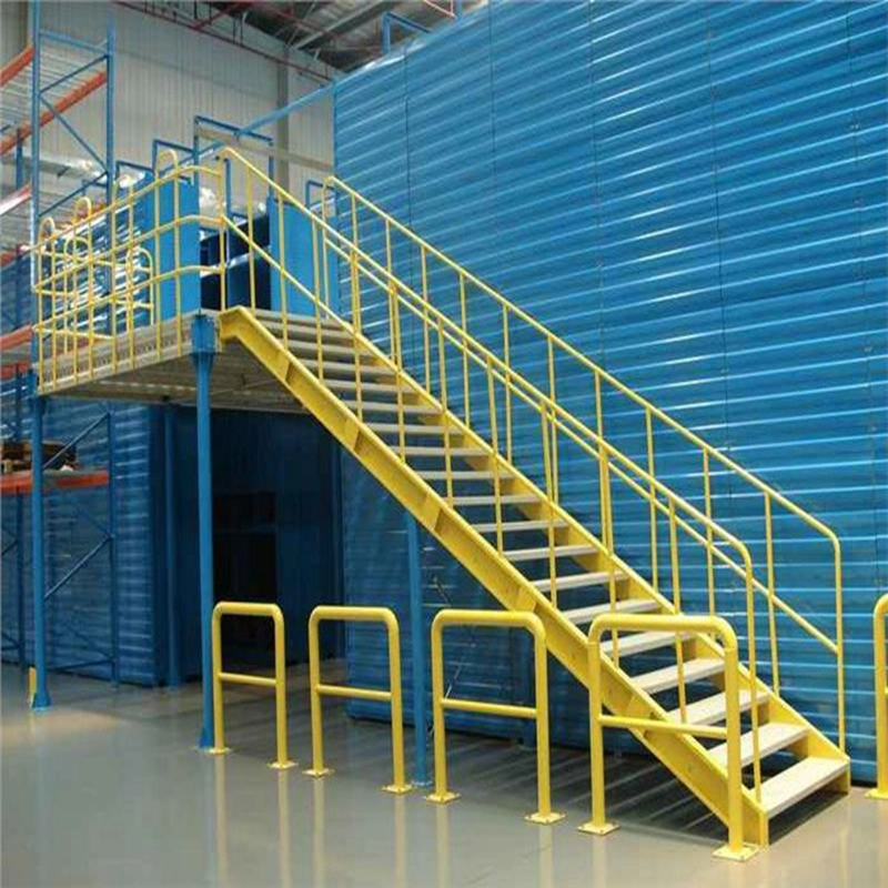 Multi-Tier Warehouse Storage Racking System Q235 Steel Mezzanine Floor