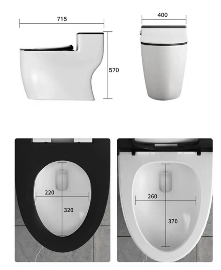 Sanitary Ware Bathroom Ceramic Wc One Piece Toilet Bowl From Chaozhou