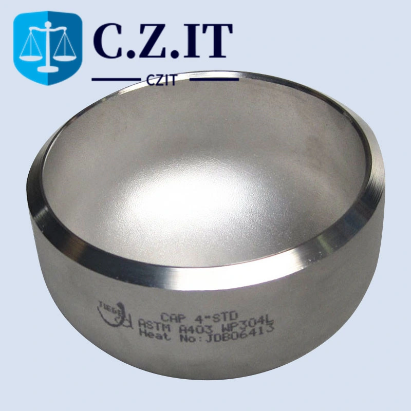 Stainless Steel Buttwelding 316ti Cap Stainless Steel Cladding Plate Boiler Dish End