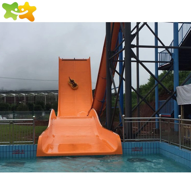 Giant Water Park Equipment Fiberglass Rainbow Water Slide for Sale