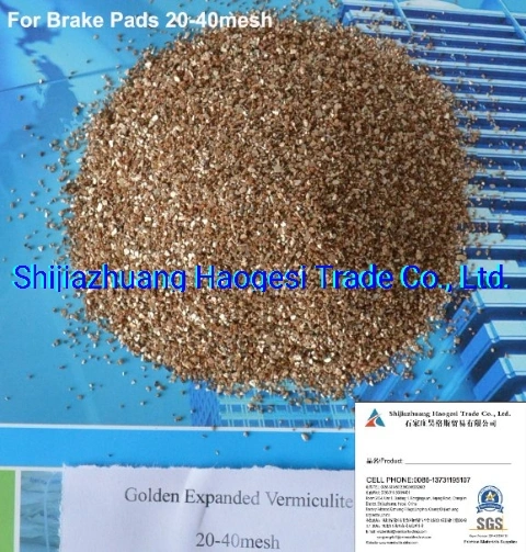 Professional Factory Manufacturing Non-Asbestos Gold Expanded Vermiculite Silver Expanded Crude Vermiculite Ore