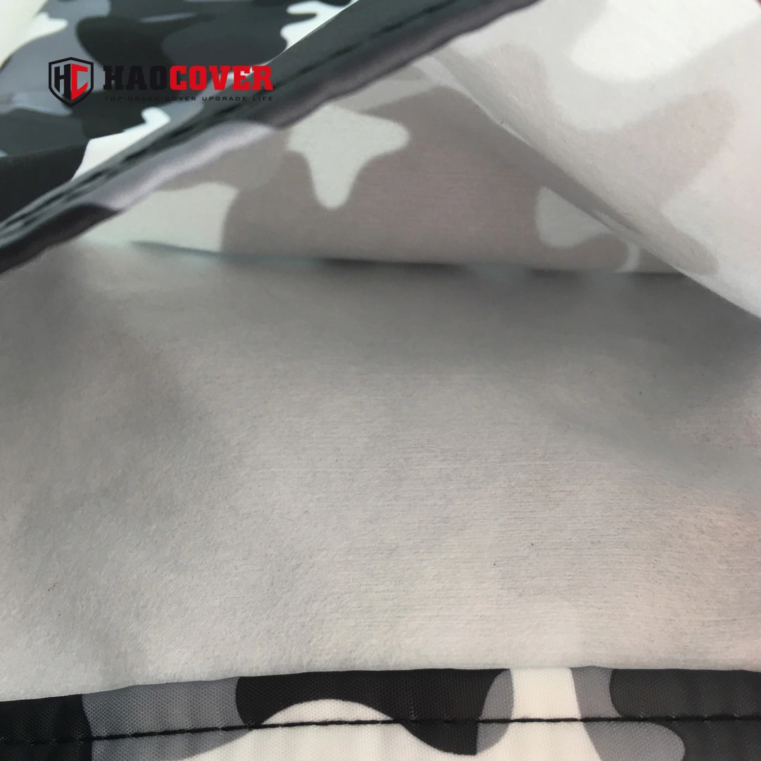 Full Camouflage Print Motorcycle Body Covers Soft Fleece Inner Bike Cover Waterproof