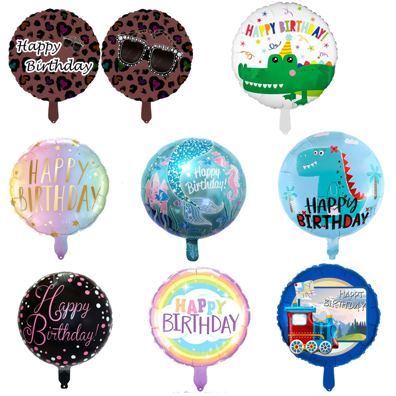 Party Collection Helium Air 18 Inch Happy Birthday Party Balloon