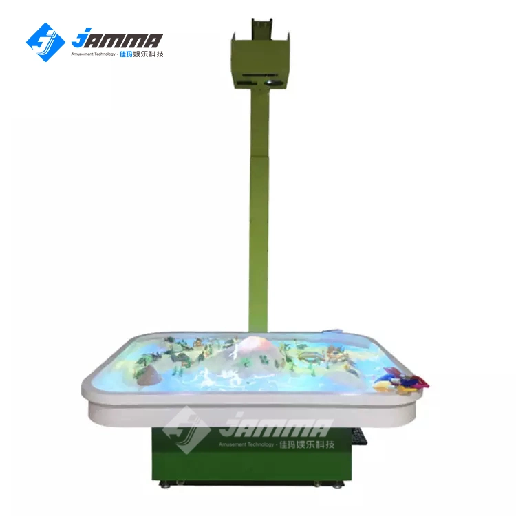 Virtual Playing Kids Interactive Sand Table Game Projection