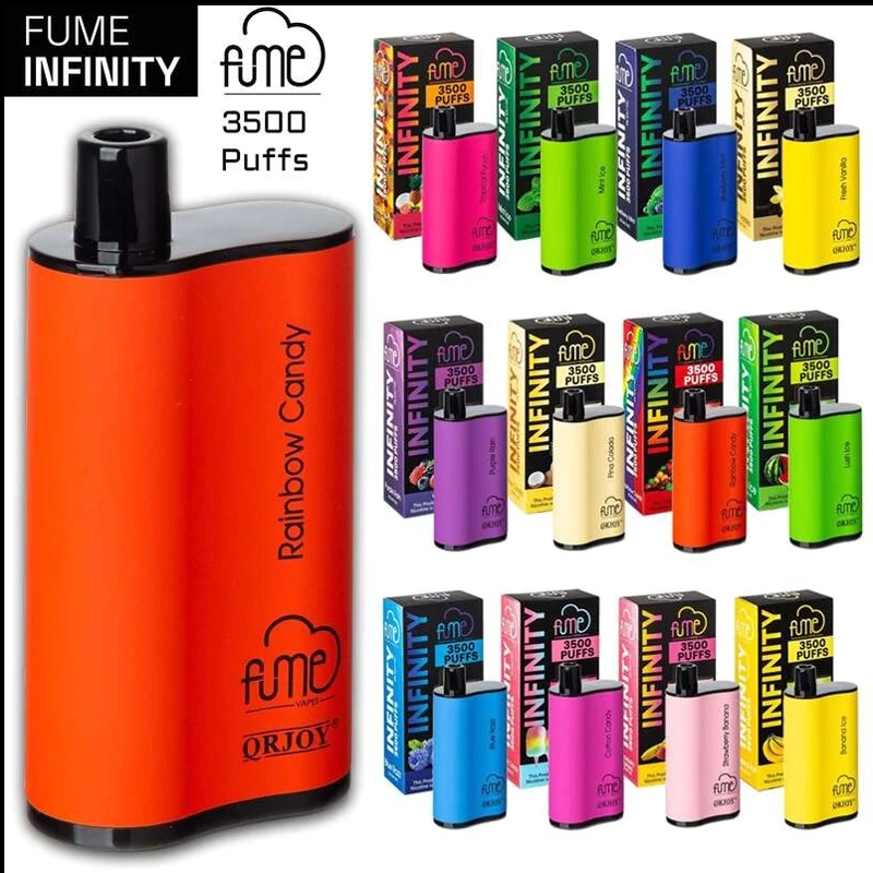 Original Brand Fume Infinity 3500 Puffs Disposable/Chargeable Vape 12ml 5% Nic Electronic E Cigarette