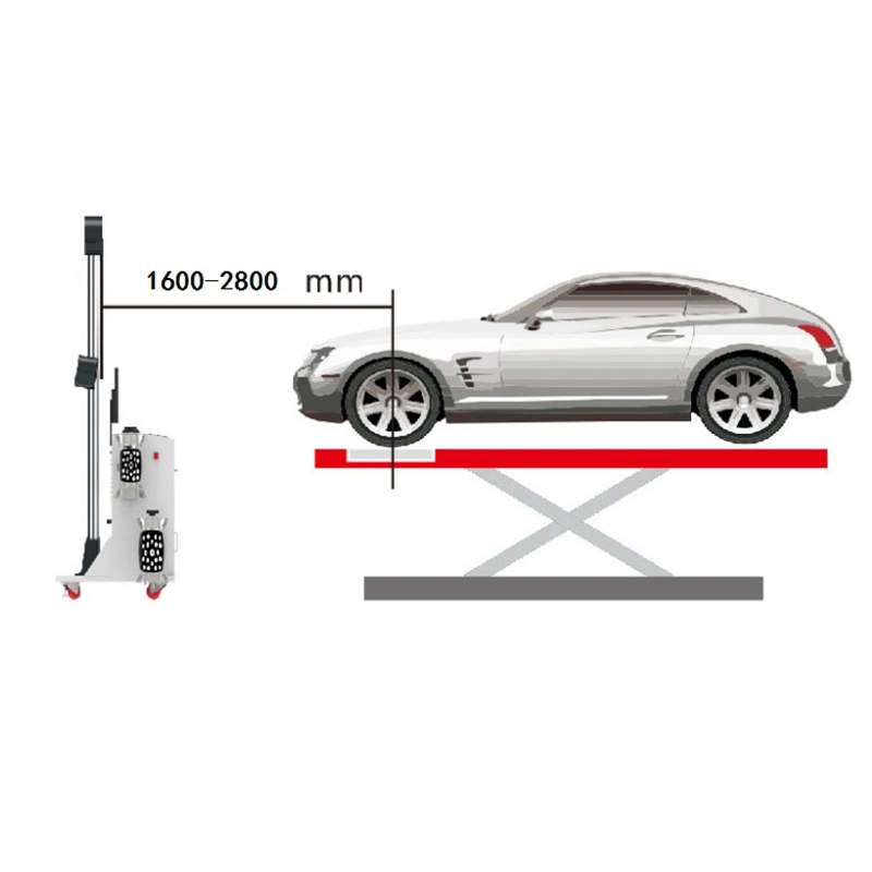 Fostar OEM Sale Price CE Low Small Shear Lift Machine Garage Equipment