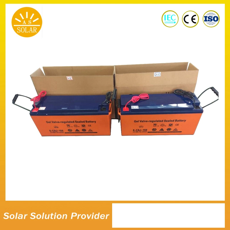 Low Price 150ah Gel Battery Solar Power Deep Cycle for Solar System