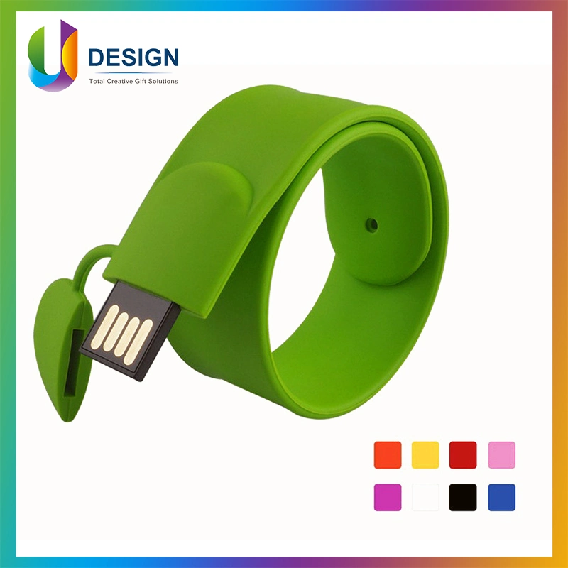 OEM USB 2.0 Wrist Band Bracelet Pen Disk USB Flash Drive