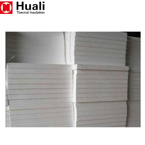 China Heat Insulation 1260c High Temperature 300kgm3 25mm Ceramic Fiber Board for Boiler Insulations