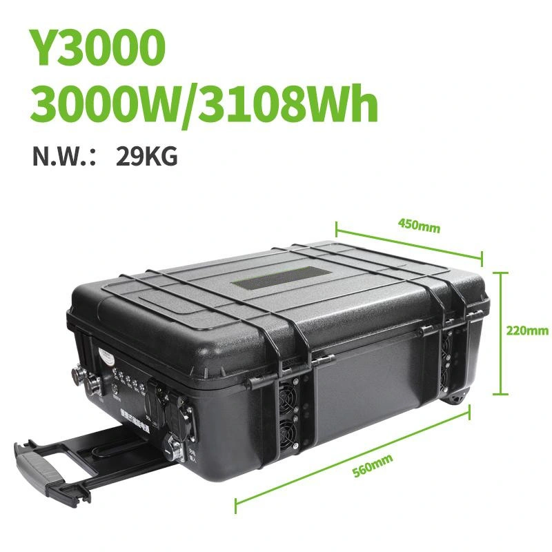 110V/220V Solar Generator Pure Sine Wave Power Supply Outdoor