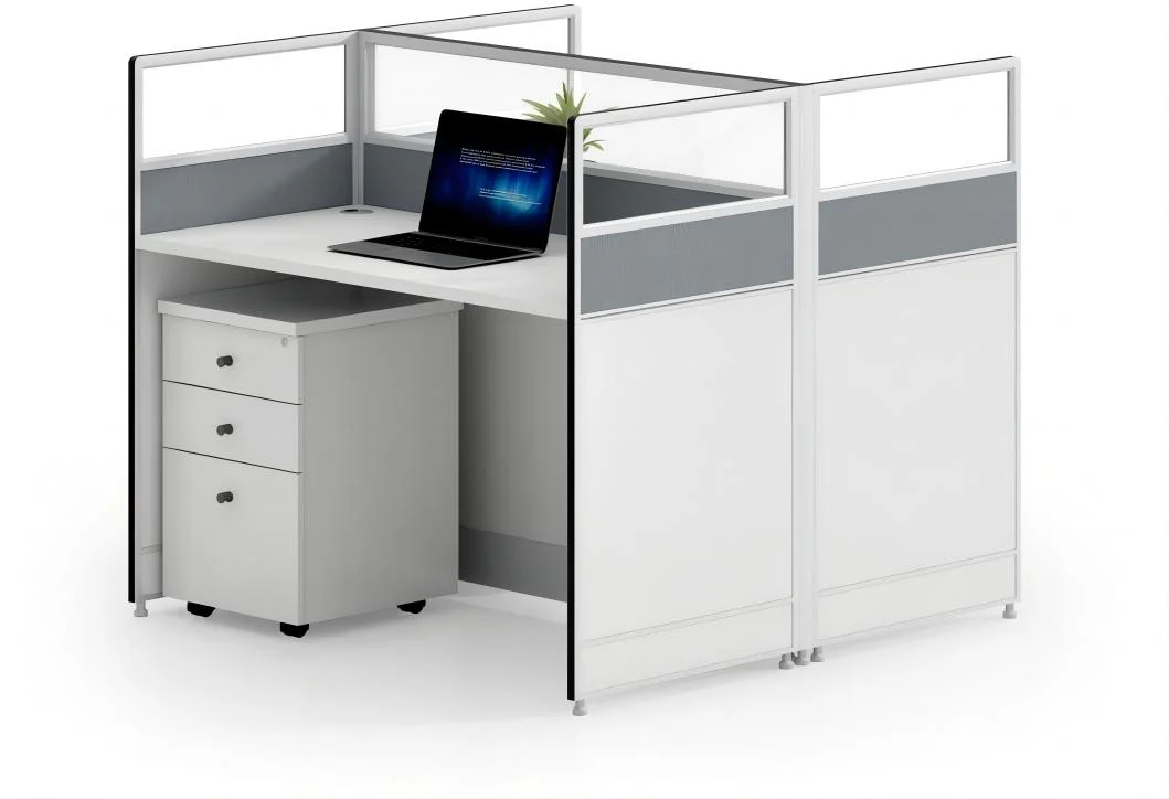 Modern High quality/High cost performance Glass Aluminum Partition Office Workstation Office Table