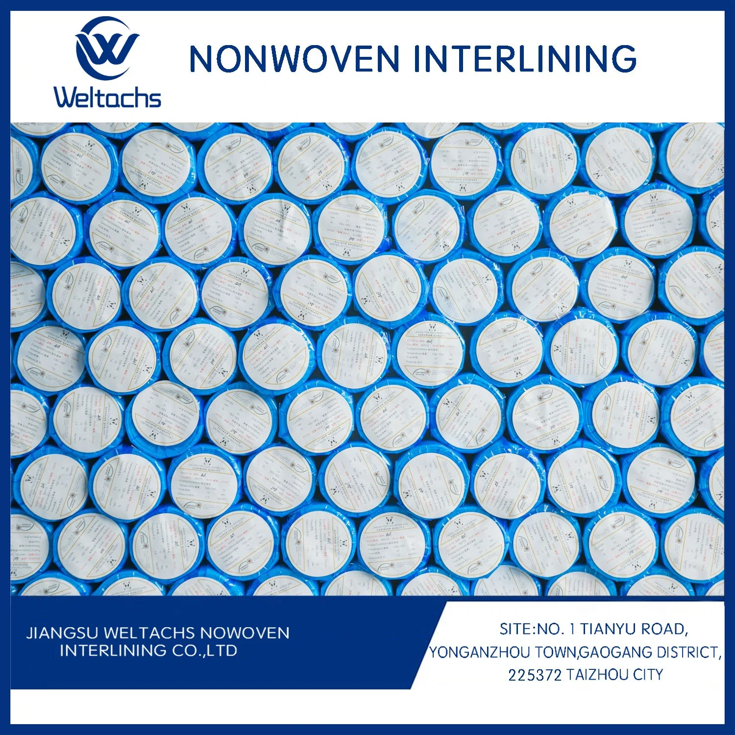 Garment Accessory Fabric Chemical Bond Cut Away Interlining 1025h Non Woven Interlining Polyester