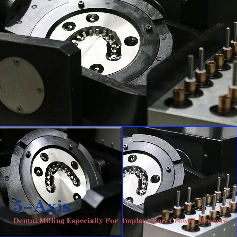 Dental Fräsmaschine 5-Achsen CAD Cam CNC-Maschinen Dental Equipment