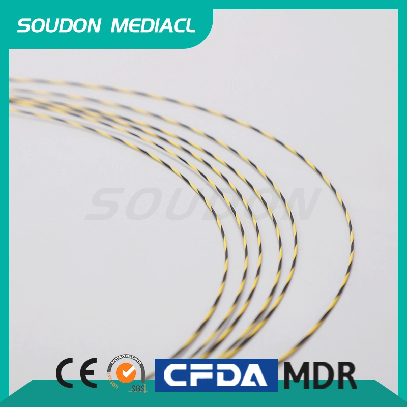 Disposable Medical Guidewire Nitinol Guide Wire for Urology or Endoscopy Hydrophilic Guidewire Straight and Angle Head Available with CE ISO Cfda