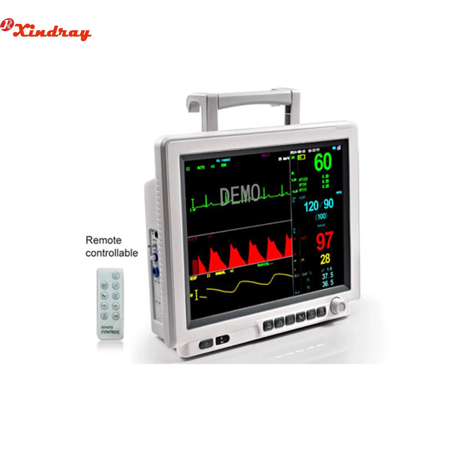 Precio de fabricante de equipos profesionales del Hospital de 12,1" Multi-Parameter médicos del sistema de monitorización del monitor de paciente de la ICU