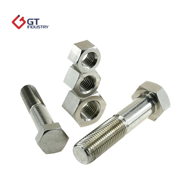 Stainless Steel 304 A2-70 A2-80 B8 Series Cl1 Cl2 Full Half Thread Metric or Imperial Outer Hex Head Structural Bolt