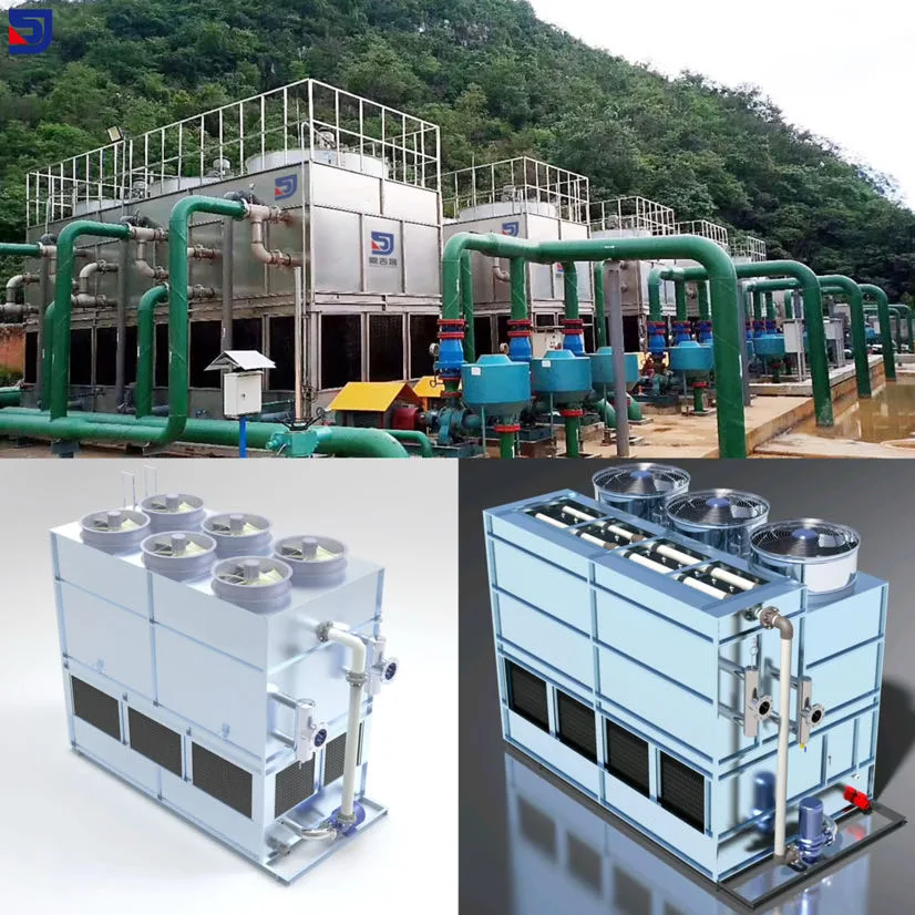 Industrial Cross-Flow Counter-Current Closed Cooling Tower Professional Manufacturer