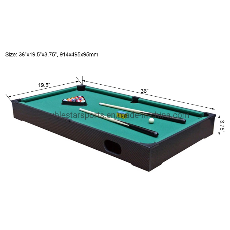 Table de billard pas cher Mini Toy Pool Table de jeu pour les enfants