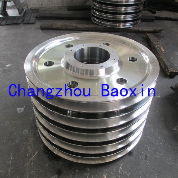 Port Hoisting Crane Rolling Forging Pulley for Machine-Building Industry