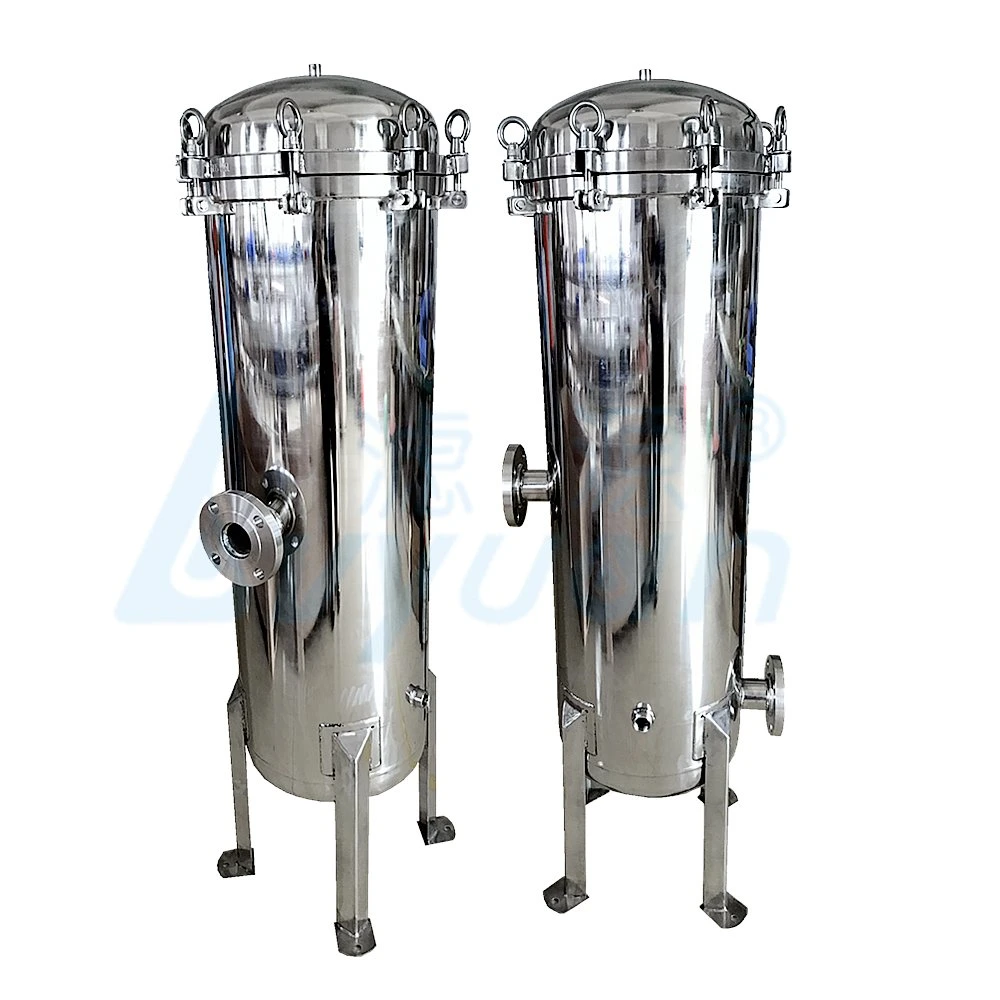 Water Filter Housing Cartridge Housing Stainless Steel 304 316L Material for RO Plant