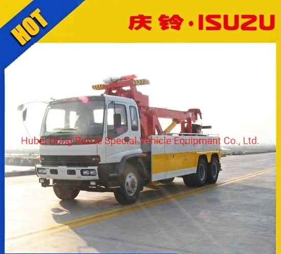 2022 New Model Japan Fvz 6X4 Tow Rescue Wrecker Truck, 25t Used Japan Haavy Duty Tow Wrecker Vehicle