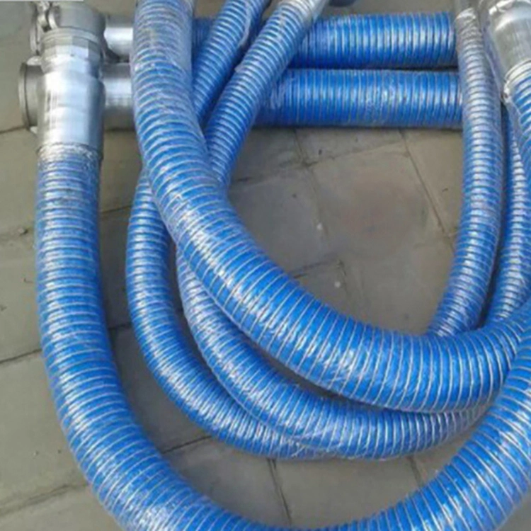 Composite Hose and Fitting Thermoplastic Oil Convey Tanker Vessel Rubber Hose Petroleum Composite Hose