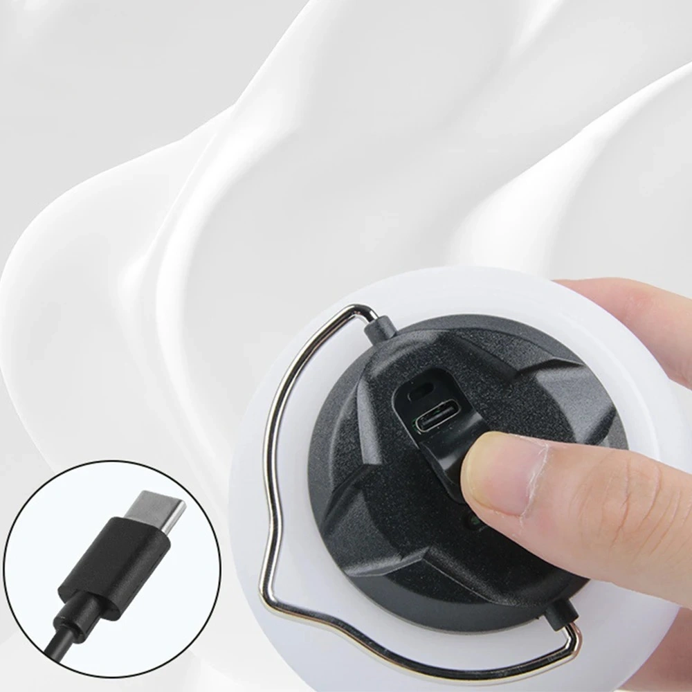 Luz LED Noche USB recargable lámpara de noche para dormitorio suave Luz con batería de larga duración