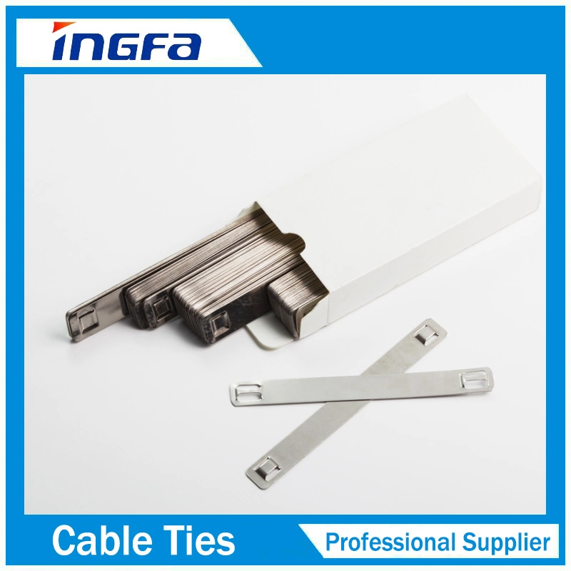 100 PCS Pack 304 Stainless Steel Cable Marker Plate