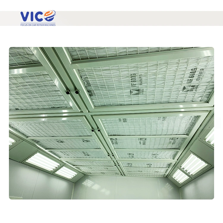 Vico Hot Selling Car Spray Paint Booth Vehicle Painting Booth Car Spray Booth Car Painting for Garage Equipment#Vpb-SD98