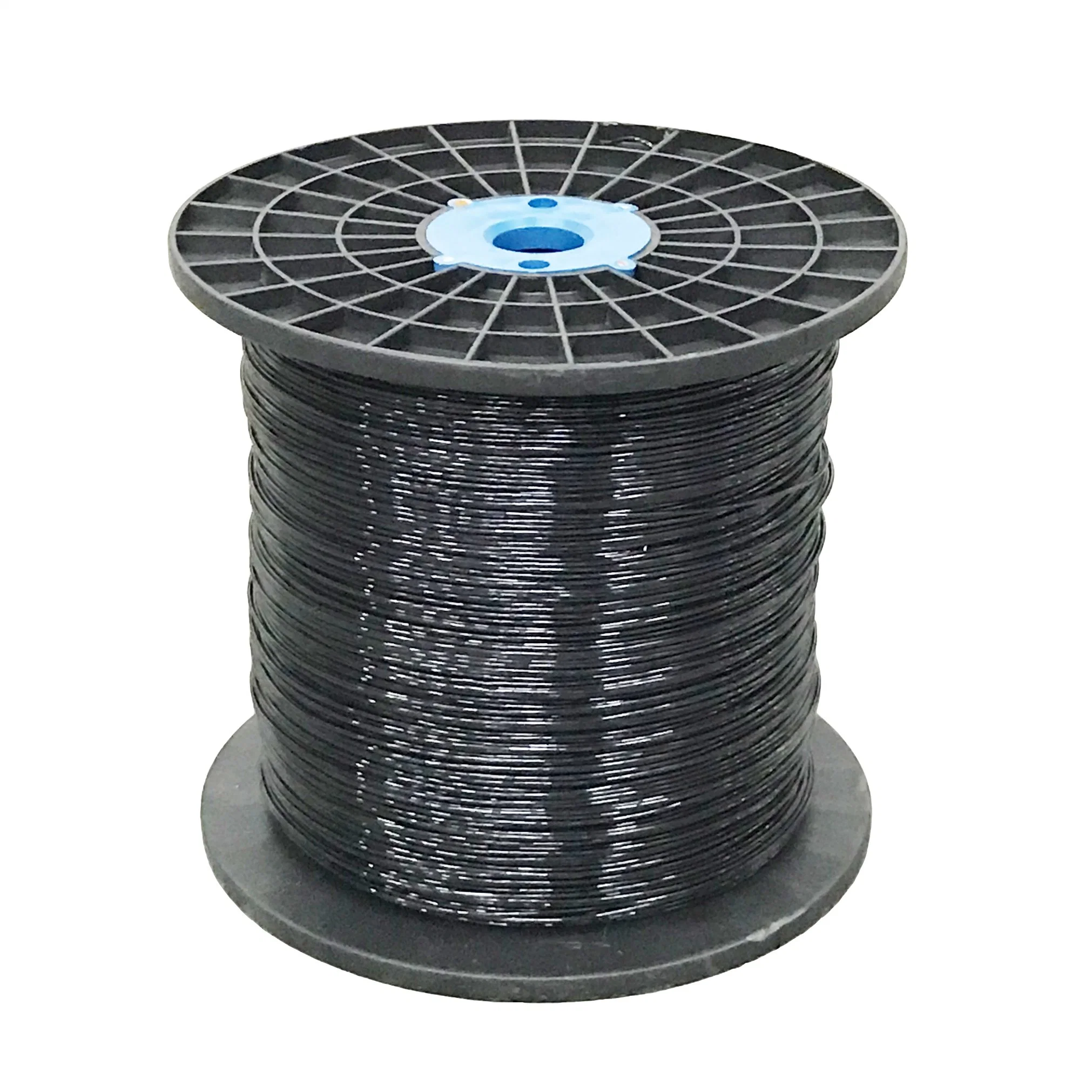 Polyester Wire 2.5mm Black Pet/Polyester Plasteel Wire for Greenhouse High Strength Poly Wire for Vinyard Supporting