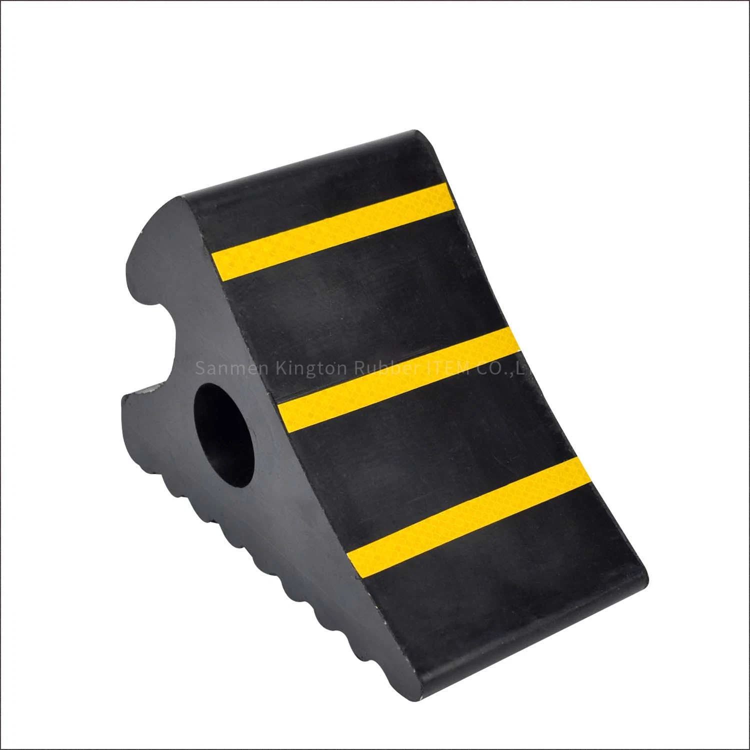 High Toughness No Crack Heavy Duty Black Safety Car Rubber Stop Blocks for Truck