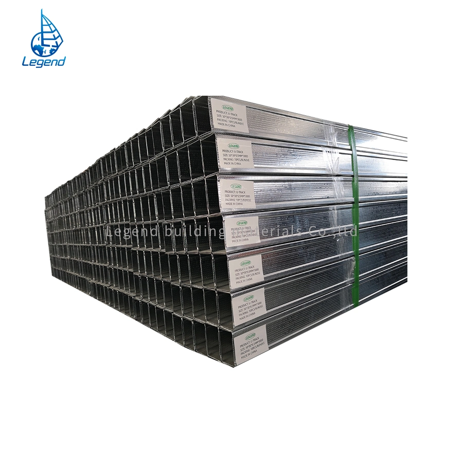 Drywall System Frame Light Steel Keels Metal Stud Grid Manufacturer Wall Channel