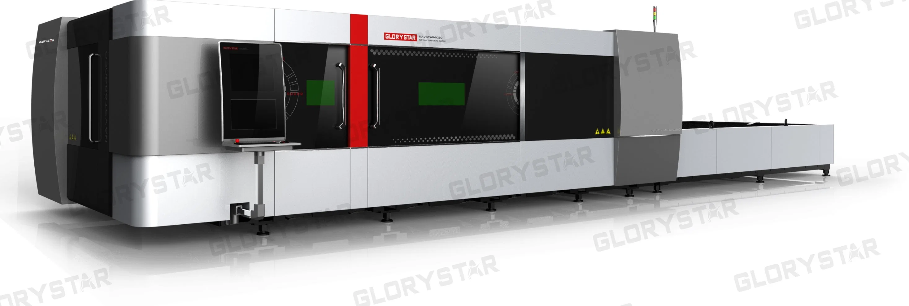 1500W IPG Faser Laser hohe Präzision Metall Schneidemaschine