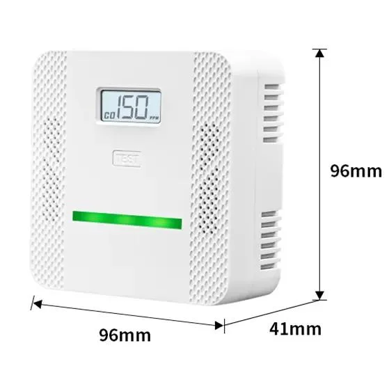 Detetor de fumo e monóxido de carbono Sumring 5 anos, bateria Co Sensor