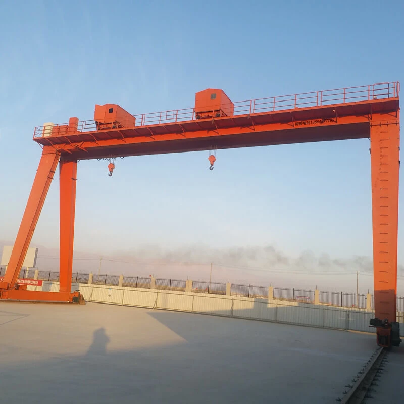 Best Price 50t Double Girder Gantry Crane with Hoist for Construction Work