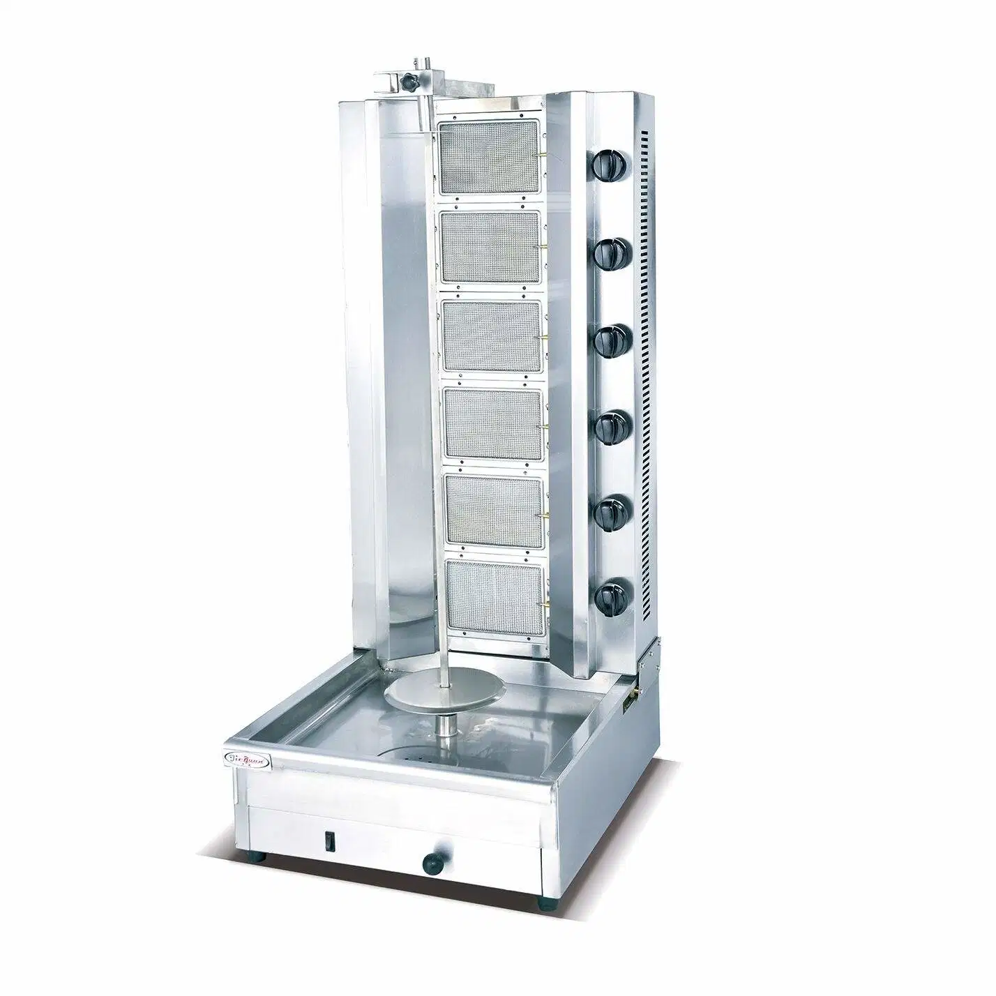 Commercial Gas Vertical Shawarma Machine Spinning Doner Kebab Grill Machine