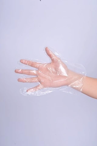 Plastic Gloves/Disposable HDPE Gloves for Food and Medical Use