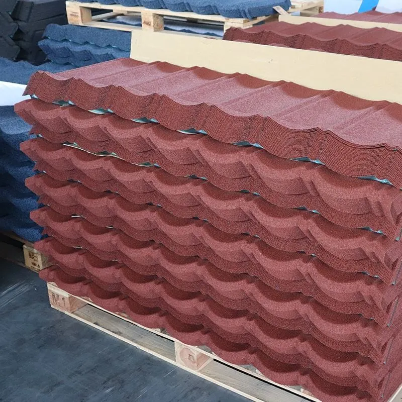 Manufacturer with BV SGS Stone Coated Metal Roofing Tile Classical Tile for Africa