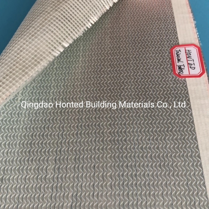 +-45 0/90 Degree E-Glass Fiberglass Triaxial Fabric Fiberglass Multiaxial Cloth for Vacuum Infusion Boat