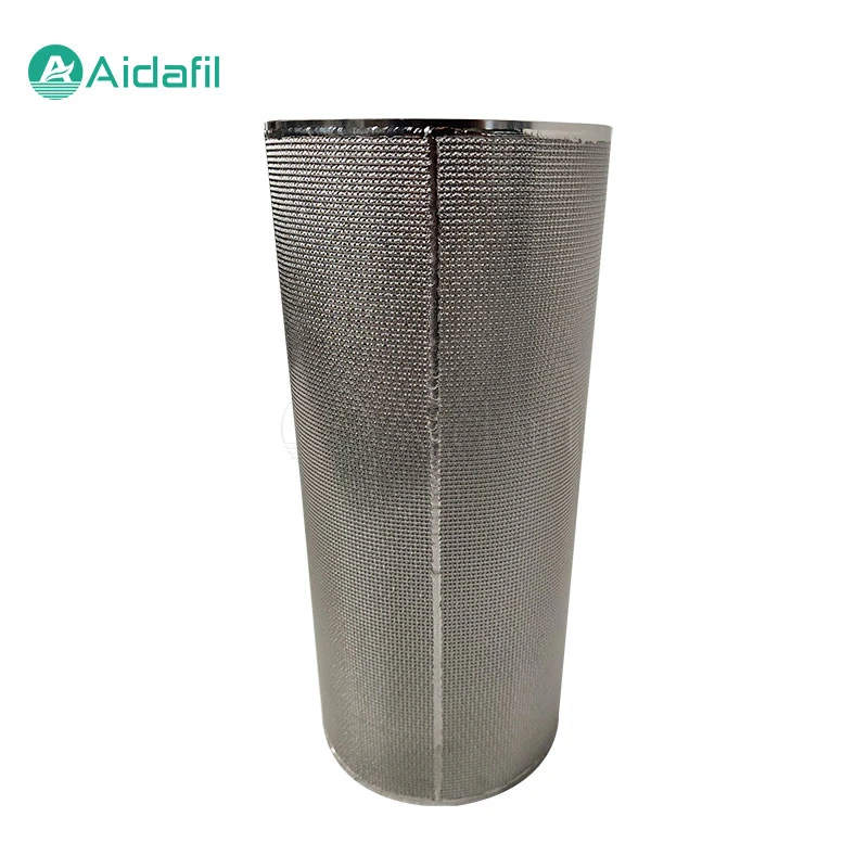 Metal Stainless Steel 304 Vacuum Pump Mechanical 3 Layer 5 Layer Sintered Mesh Filter Element