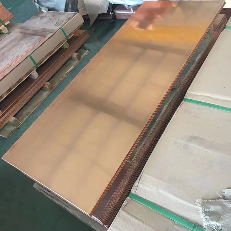 Pure Copper 3mm 5mm 20mm Thickness 99.99% Copper Cathodes T2 4X8 Copper Plate Sheets Supplier