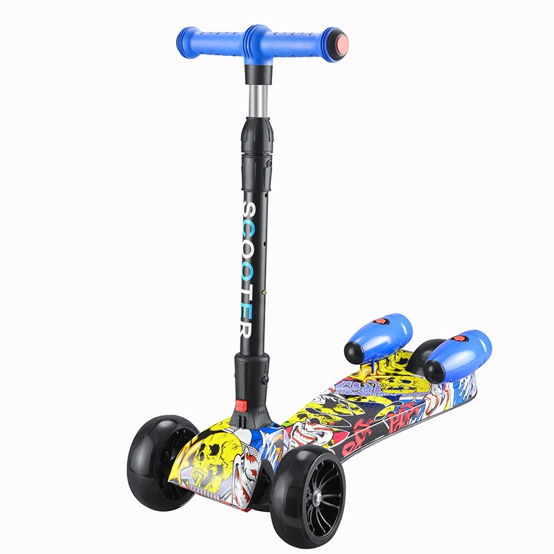 Folding 3 Wheels Super Fast Electric Scooter Spray Scooters for Kids
