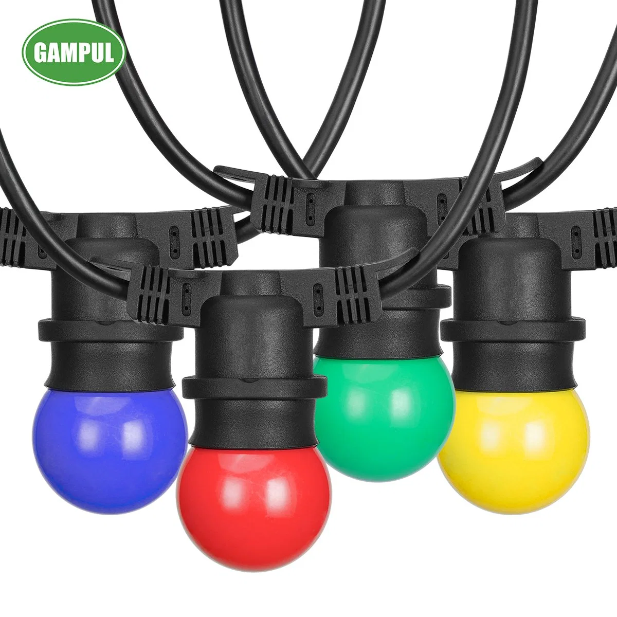 China Fabricante Multi-Color Bluetooth LED G45 Globe Lâmpadas das Luzes de Natal/LED de luz decorativa Iluminação de String