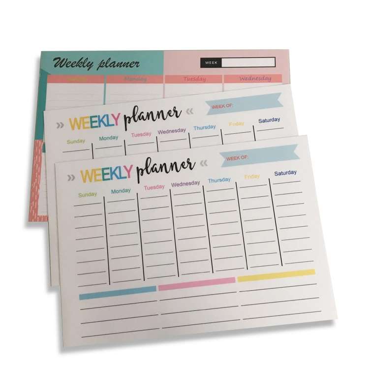 Magical Permanent Dry Erase Magnetic Weekly Calendar Planner