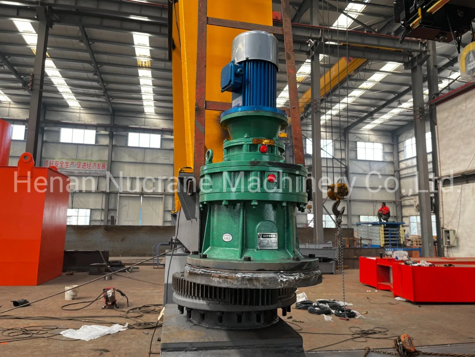 40 Ton Quayside Container Rubber Tyre Straddle Carrier Gantry Crane