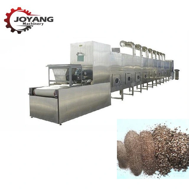 Microwave Vermiculite Ore Pyrite Zeolite From The Inside out Drying Equipment Machine Line Stone Dryer