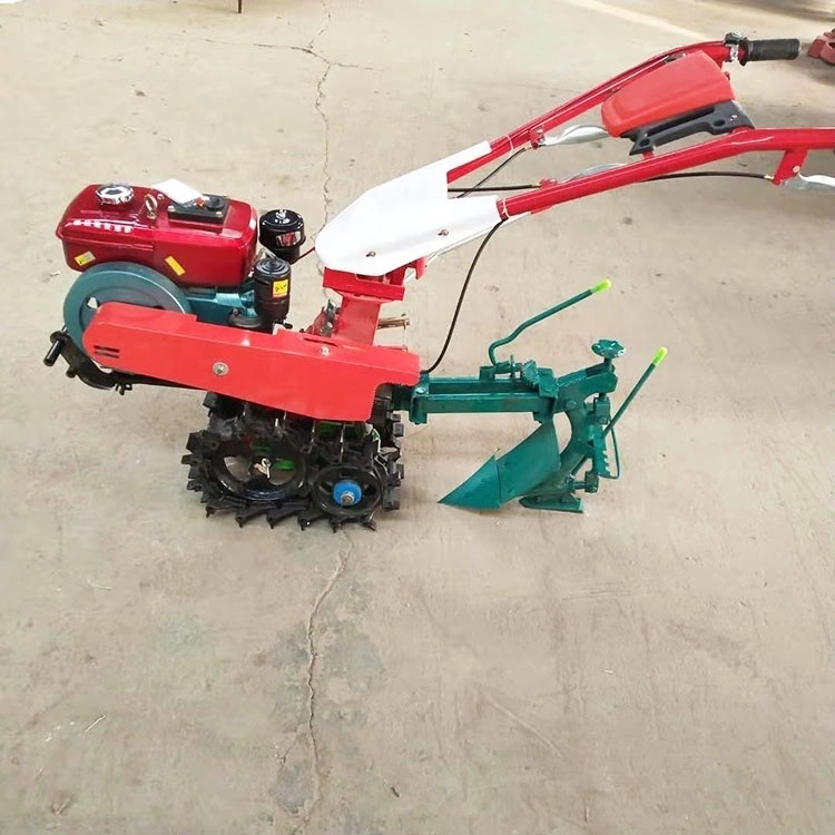 Small Plough Machine Gasoline and Diesel Engine Mini Self Propelled Power Tiller with Best Quality