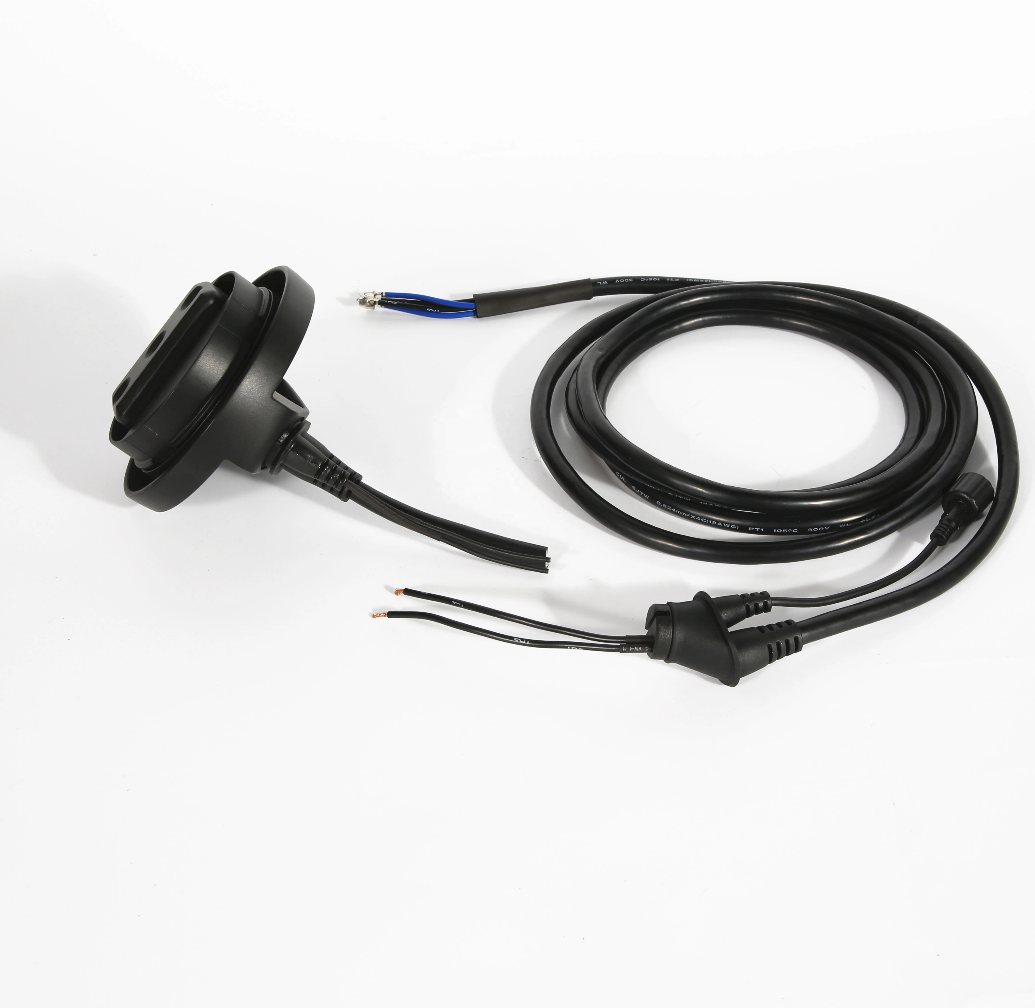 Strain Relief Molded Cable PVC Material Waterproof IP67 Application for Truck GPS Control Box